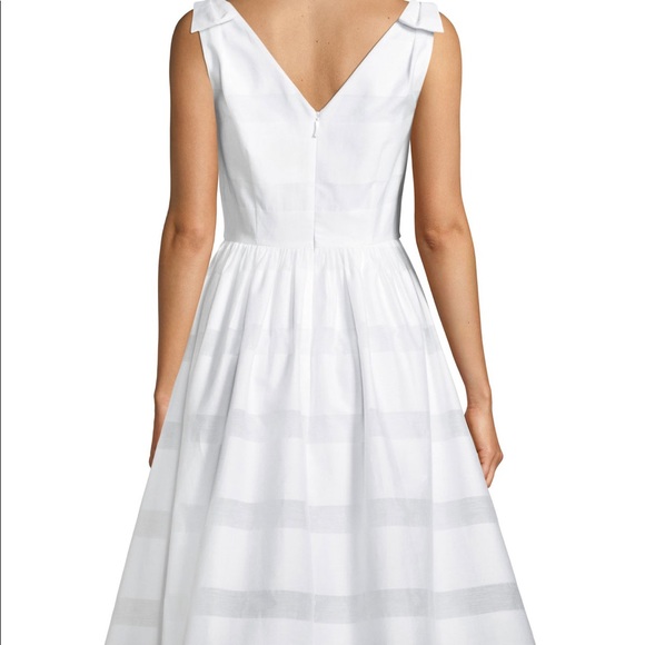 Kate Spade Chesapeake Stripe Dress White NWT 8 - Picture 2 of 7